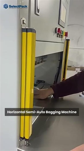 Horizontal Semi-Auto Bagging Machine | SelectPack™️ #shorts #baggingmachine #autobagger #machine