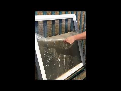 Protectapeel Protective Film Protects Glass and Frames