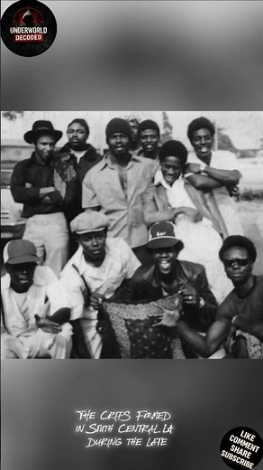 “How the Crips Started in Los Angeles 😳” #UnderworldDecoded #Decoded #TrueCrime #CrimeAnalysis
