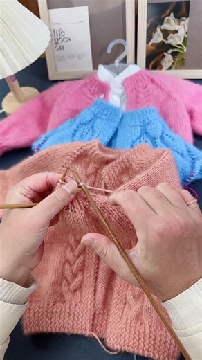 The knitting method of the upper and lower stitches of sweater 🧶😍 | knitting.well