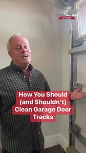 510K views · 3K reactions | Does your garage door screech every time you open or close it? Here's how to clean and lubricate the tracks for smoother, quieter operation. #todayshomeowner #diy #homeimprovement #garage #garagedoors #maintenance #cleaning #cleaninghacks #lifehacks #reels #reelsvideo #reelsfb | Today's Homeowner | Facebook