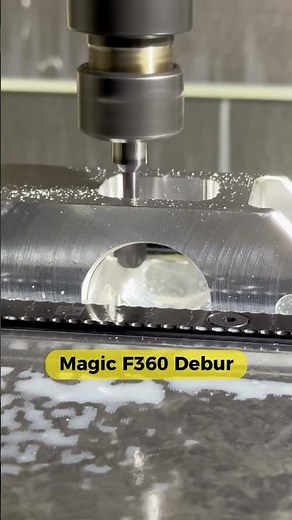 CNC deburring the easy way