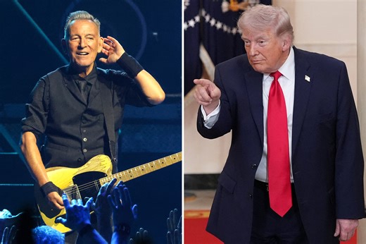 Trump calls for boycott of 'prune' Bruce Springsteen: 'Save your hard earned money'