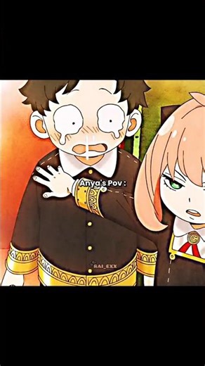 Damian’s POV of Anya Caught Me Off Guard😱💖 #spyxfamily #shorts #anime #anya #damian