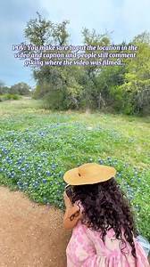 🪻Pretty Bluebonnet Spot in ATX A little late but I had to jump on this trend! 😅 Don’t forget to always check the caption! Reading is a valuable skill… On another note, a fun fact about me is that I am obsessed with flowers. That’s why I have been driving around TX trying to find the prettiest bluebonnet fields. They did bloom earlier this year so make sure to take your yearly bluebonnet pictures before they go away! 🥰 📍Lady Bird Johnson Wildflower Center @wildflowercenter 💃 Outfit from @wil