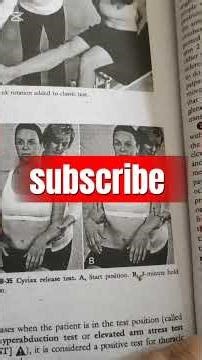 cyriax release test physical therapy