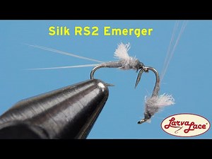 RS2 Emerger Fly tying tutorial: Fly tying with Larva Lace