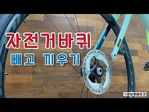Removing and installing a bicycle wheel (wheelset removal and installation)