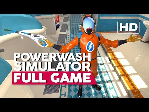 Powerwash Simulator 1 | Full Gameplay Walkthrough | No Commentary
