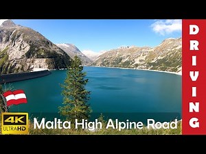 Driving in Austria 14: Malta Hochalmstrasse (Malta High Alpine Road) 4K 60fps