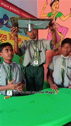 Atmospheric Pressure | Science Experiment | St.Peter's Jagadevpur |#scienceactivity #studentactivity