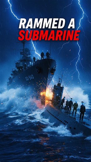 USS Borie RAMS a German Submarine | WWII Point-Blank Battle