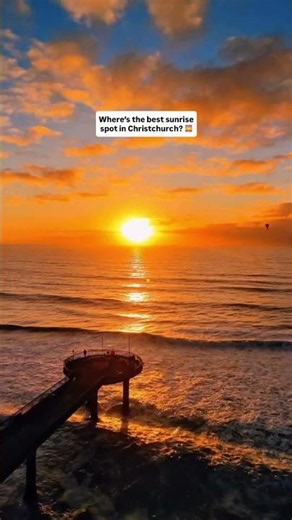 Best Things To Do in Christchurch: Watch the Sunrise 🌅