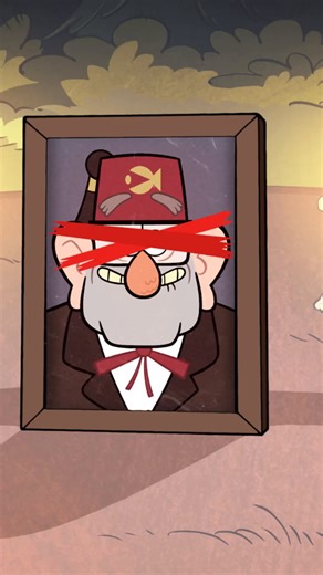 Disney Television Animation | And from this scene onward, we were afraid of a triangle. 🎥: Gravity Falls | Instagram