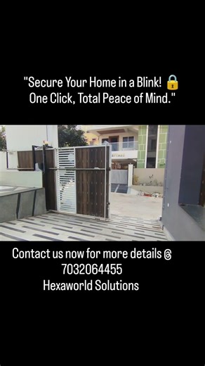 Gate Automation with remote control #slidinggatemotor #automaticdoors #automaticgate #automaticgates