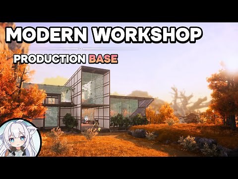 Palworld: Modern Workshop Base Design