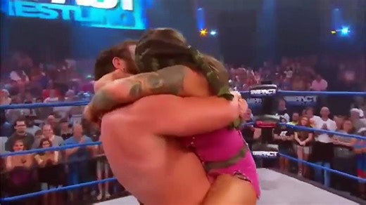 WWE TNA Top 100 kiss