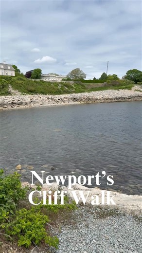 Exploring the Cliff Walk 🌊 A 3.5 mile National Recreation Trail where the Atlantic meets Gilded Age mansions. Start by First Beach, take the Forty Steps, and catch views by The Breakers and Ochre Court along the way. #CliffWalk #NewportRI #CoastalViews #FortySteps #TheBreakers #OchreCourt #VisitNewport#traveltips #fallvibes #fall | Visit Newport RI