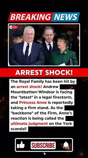 ROYAL UPDATE: Andrew Mountbatten-Windsor Arrest Latest—Princess Anne Hits Back!
