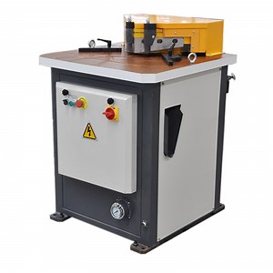 [Hot Item] 90 Degree Hydraulic Metal Steel Plate V Cut Shear Notch Machine