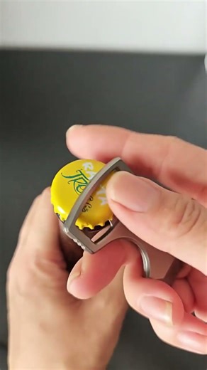 Titanium EDC Self-Defense Tool & Bottle Opener | TC4 Multi-Function Keychain