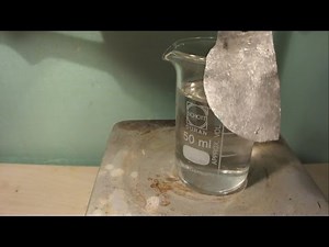 Hydrogen peroxide vs. Platinum (Catalyzed decompositon of hydrogen peroxide)