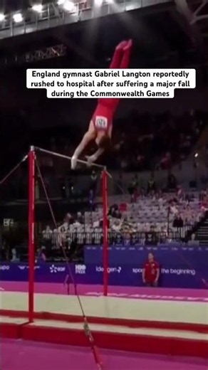 England gymnast Gabriel reportedly rushed after suffering a major fall during the Commonwealth games