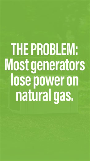 Did you know 70% of US homes have natural gas? Here’s an industry secret: most generators are rated for propane, which means they can deliver less power when running on your home's natural gas line. Briggs & Stratton's NGMax™ technology solves this, ensuring you get 100% of the rated power you paid for For a power solution tailored to your home’s fuel type, contact us today (517) 784-0539 #BackupPower #ReliablePower #EnergySolutions #NGMax #HomeStandbyGenerator . . . #Generators #PoweringForward