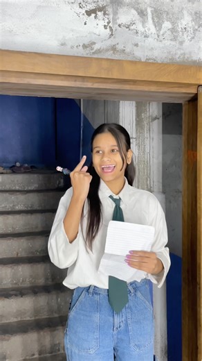 The magic pen froze everyone 😂 #comedy #funny #explore #schooltime #schoolmasti #funnyshorts