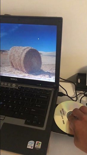 Inserting a DVD into Windows 7 #nostalgia