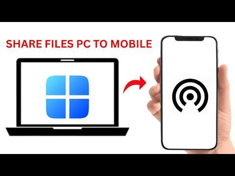 How To Share Files From PC To Mobile Using Nearby Sharing