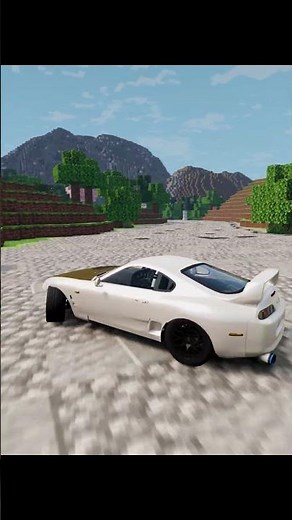 Insane Drift Challenge in Minecraft Map | BeamNG Drive 😱🔥