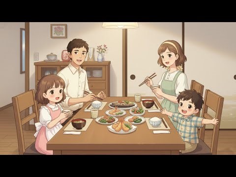 Animated Rural Life: A Peaceful Day of Family Harvest | Anime Life