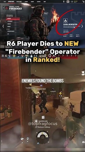 New FIREBENDER Operator Coming to Siege… #r6 #gaming