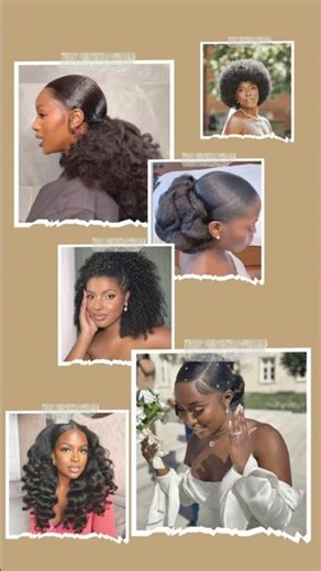 Bridal Natural Hair Inspo ✨