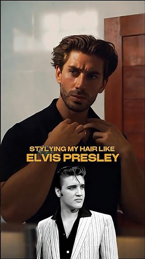 Classic Elvis Presley Hair Tutorial | Slickback