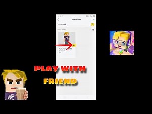 How to play with friend in blockman go tutorial