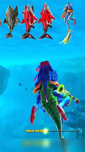 Hungry Shark World Game play Long Jump Testing Noob Shark Vs Pro Shark #new #shorts