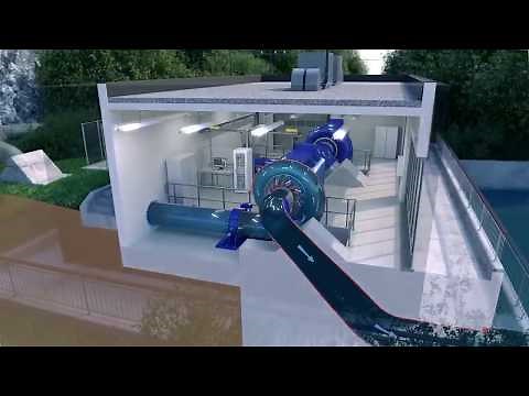 Cómo funciona una turbina hidráulica Francis