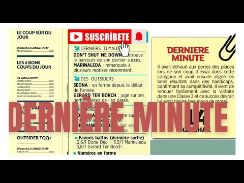 PRIX DU PAVILLON ROYAL DERNIÈRE MINUTE PYRAMIDE PARISIEN ROI DU TIERCÉ TURFOMANIA DIMANCHE 12/4/26