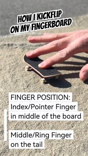 How I Kickflip Fingerboard Tutorial Tips Rock Outdoors #fingerboard #techdeck #fingerboarding #pyp