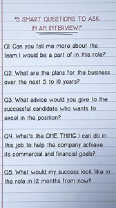 5 SMART QUESTIONS TO ASK IN AN INTERVIEW! #interviewtips #interviewskills #interviewquestions #jobinterviewquestions #careeradvice #careertiktok #career #richardmcmunn #careervidz #167 | Career Vidz
