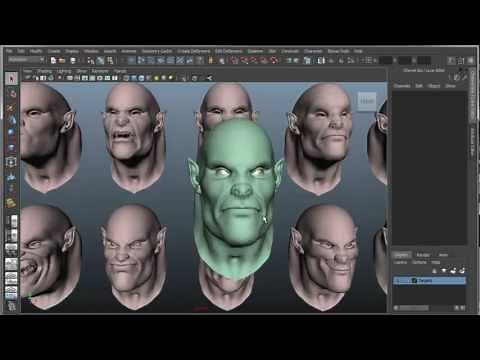 Maya BlendShape Tips and Tricks