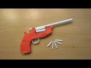 "How to Make a Paper Gun | Easy Origami Gun Tutorial Step-by-Step"