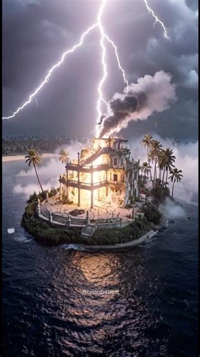 Abandoned Devil Island Villa Gets $10M Luxury Makeover #shorts #renovation #timelapse