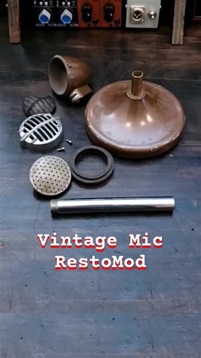 Vintage Microphone Restore #recording #old #astatic #tutorial #microphone #repair #diy | Donnahutchins