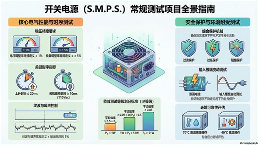 开关电源常规测试项目全景指南