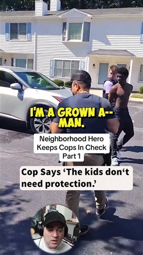 Police say Kids Don't Need Protection! #cops #viral #lawenforcement #reaction