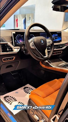BMW X7 xDrive 40i 2025 Review black