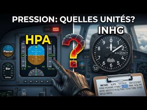 Bar, Pascal, pouces… les unités de pression en aviation